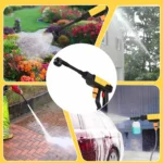 500W 70Bar Electric High Pressure Washer Car Wash Water Gun Garden Irrigation Tools for 18V Battery - Image 4