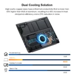 Ninkear A15 Pro Laptop 16 inch 2560*1600 Screen 120Hz Refresh Rate AMD Ryzen 5 7430U 6 Cores Max 4.3GHz 16GB RAM 1TB SSD - Image 5