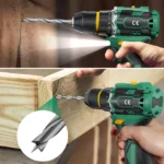 55N.M 10MM 23+1 Torque Brushless Electric Impact Drill Metal Ratchet Chuck Cordless Drill Electric Screwdriver DIY Power Tools - Image 2