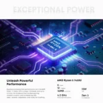 CHUWI CoreBook Plus Laptop 16inch FHD Screen R5-7430U 6 Cores Gaming Laptop 16GB RAM 512GB SSD Metal Body Notebook With Cooler - Image 6