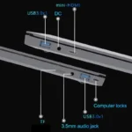 Portable 15.6" Intel Core i9 10980HK Gaming Laptop Computer PC Gamer 16GB RAM 1/2TB SSD Fingerprint Unlock Notebook PC Backlight - Image 6