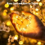 LED Fairy Lights Battery Operated String Lights Waterproof Silver Wire Firefly Starry Lights Wedding Party Xmas Christmas Decor - Image 2