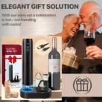 Electric Wine Opener USB Rechargeable Automatic Large Battery Powered Effortless Bottle Opener For Kitchen BarTools Party Gift - Image 5