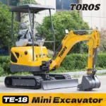 Crawler Micro Excavator 1.8 Ton Household Digging Agriculture Mini Digger Engineering Customization 1.8 Ton Excavator Mini - Image 4