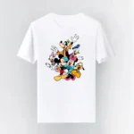 Theme Activities Retro Minnie Mouse Club Disney Family T-shirt Man Fashion Tshirt Woman Tshirt Loose Short Sleeves Holiday Gifts - Image 4