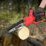 Brushless 8Inch Electric Saw Automatic Oiler Handheld Garden Pruning Chainsaw Woodworking Tools - Image 4