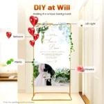 Flower Balloon Backdrop Stand Wedding Decoration Popular Metal Board Bracket Decoracion Boda Western Party - Image 2