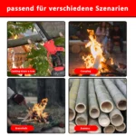 Brushless 8Inch Electric Saw Automatic Oiler Handheld Garden Pruning Chainsaw Woodworking Tools - Image 3