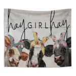 Western cowboy at the desert sunset Home decoration wall hanging fabric decorative family room bedrooms background friend's gift - Image 2