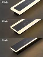 Outdoor waterproof wall lamp LED strip background wall lamp stair garden lamp living room bedroom bedside ip65 wall lights - Image 4