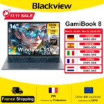 BLACKVIEW ‎GamiBook 8 Laptop AMD R7 7735HS 16" IPS 1902*1200 32GB DDR5 1TB SSD 57Wh Windows 11 Pro Backlit Keyboard BT5.2 PC