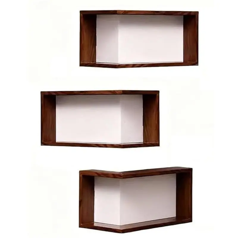 kf-S412f24c22cfd44c0a6dce238019dffa5B VOFUN-Smart Corner Shelves Lighting, Set Of 3 Floating Storage Shelves, Display Rack, Space-Saving Design - Image 1
