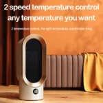 Portable Heater Electric Fan Heater Mini Radiator Desktop Warmer Machine For Winter PTC Ceramic Heating For Home Bedroom Office - Image 2