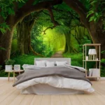 Forest natural landscape pattern Home decoration wall hanging fabric decorative family rooms bedrooms background friend's gift - Image 2