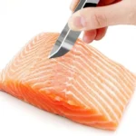 1pcs 430 Stainless Steel Fish Bone Tweezers Pincer Clip Puller Remover Tongs Fish Bone Plucking Clamp Kitchen Gadgets Tools - Image 2