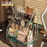 Acrylic Display Riser Stand Shelf Clear Perfume Holder Desktop Organizer for Figures Toys - Desktop Decoration Showcase - Image 4