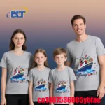 Captain Mickey Friends Disney Cruise Ship Print T-shirt Dad and mom kids Cotton Short Sleeve Family Matching Outfits Casual Top - Image 2