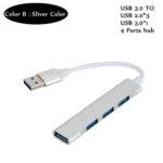 BGGQGG USB HUB USB 3.0 4 Ports HUB Multi Splitter Adapter OTG For Xiaomi Lenovo Macbook Pro Air PC Computer Notebook Accessories - Image 6