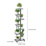 Plant Stand Stand for Flowers Iron 3/7Layers Plant Shelf Plant Organizer Storage Plant Holder Display Stand Garden Decoration - Image 5
