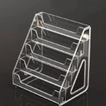 Acrylic Display Riser Stand Shelf Clear Perfume Holder Desktop Organizer for Figures Toys - Desktop Decoration Showcase - Image 6