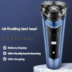 Shaver for Men USB Electric Shaver Powerful Beard Shaving Machine Electric Razor Rechargeable Waterproof - Image 4