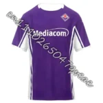 25-26 ACF Fiorentina Home and Away Football Jerseys T-shirt 3D Printed Short Sleeved Summer Casual Sports T-shirt