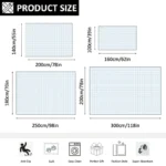 Custom Flannel Area Mat, Personalized Design, Washable Non Slip, Versatile Living Room Bedroom Entryway, Perfect Home Decor Gift - Image 6