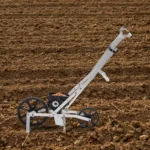 Precision Garden Seeder Aluminum Manual Seed Planter Adjustable Depth Ergonomic Design for Easy Seed Sowing in Home & Garden - Image 3