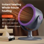 Portable mini heater with two-level warm air adjustment is suitable for use on home and office desks as well as a foot warmer - Image 2