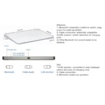 Bluetooth Wireless Trackpad Touchpad Mouse Multi-Function Gestures Wired Trackpad for Windows Macos/Laptop/PC - Image 3