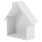 Wall Mounted Storage Shelf Small Shaped Wooden Wall Shelf For Bedroom Living Room Kitchen Office Decorative - Image 6