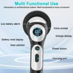 TINSOL 11-in-1 Multifunctional Electric Cleaning Brush Voice Rechargeable Smart Rotary Cleaning Brush Kitchen Cleaning Brush - Image 4