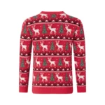 Matching Family Christmas jersey Sweaters Snowflakes Knitted Sweaters Long Sleeve Round Neck Reindeer Pullovers Knitted Tops - Image 6