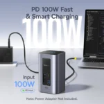 Baseus 12-in-1 USB C HUB to HDMI 4K@60Hz Dual Display USB 3.2 Adapter with RJ45 SD TF PD 100W Docking Station for Window Mac Hub - Image 5