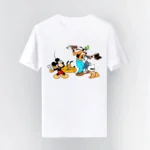 Theme Activities Retro Minnie Mouse Club Disney Family T-shirt Man Fashion Tshirt Woman Tshirt Loose Short Sleeves Holiday Gifts - Image 2