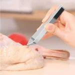 1pcs 430 Stainless Steel Fish Bone Tweezers Pincer Clip Puller Remover Tongs Fish Bone Plucking Clamp Kitchen Gadgets Tools - Image 5