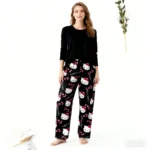 Sanrio Hello Kitty Pajama Pants Y2K Cartoon Cute Loose Casual Pants Family Clothing Couple Pants Girls' Gift