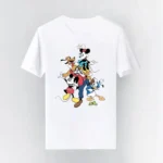 Minnie Mouse Club Disney Family T-shirt Fashion Tshirt Woman T-shirt Girl Top Man Loose Outdoor Short Sleeves Holiday Gifts Boys - Image 3