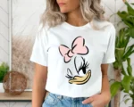 Disney Daisy T-Shirt, Girls Daisy Duck Shirt, Disney Family Vacation T-Shirt, Cute Duck Face Shirt,Disney Family Trip