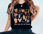 Just Here For The Snacks Shirt, Mickey And Friends T-Shirt, Disney Snacks Sweater, WDW Family Trip Tee Disney Vacay Mode - Image 2