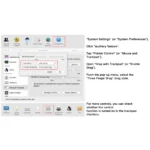 Bluetooth Wireless Trackpad Touchpad Mouse Multi-Function Gestures Wired Trackpad for Windows Macos/Laptop/PC - Image 4