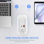Rechargeable Silent Wireless Mouse LED Backlit Mice PC Laptop Computer Mous 2.4Ghz Receiver Bluetooth Dual Mode Optical Mice - Image 6