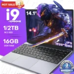 2026 New Laptop Computer Windows 11 Pro 14.1" Intel Core i9 10980HK 16GB RAM 1TB SSD Gaming Notebook WiFi6 Portable Laptop Bag