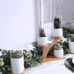 Mini Plant Stands for Window Sill & Desk, Small Indoor Decorative Shelves - Lightweight Space-Saving 3 Tier Home Office Decor - Image 6