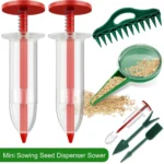 12-Hole Seed Spacer and Seeder Tool Durable Plastic Hand Dibbler Fast Seeding Digger Gardening Efficient Seeding Tool - Image 3