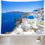 Simia wind, sun, moon Home decoration wall hanging fabric tapestry decorative for family rooms bedrooms background friend's gift - Image 5