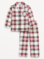 Christmas Matching Pajamas Set Plaid Print Adults Kids Matching Outfit Turn-down Collar Button Shirt+Trousers Pyjama Family Look - Image 5