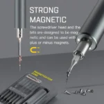 51 in 1 Mini Electric Screwdriver Set Precision Rechargeable Wireless Cordless Kit Magnetic Power Tool Bit for Xiaomi Phone Pen - Image 4