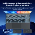 2026 New Intel Core i9 9900U Portable Laptop Computer 16GB DDR4 1TB 2TB SSD Windows 11 Pro Office Gaming PC Notebook Laptops - Image 4