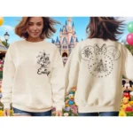 Minnie Castle Sweatshirt, The Happiest Place on Earth Sweatshirt, Disneyland Vacation, Disney Family Trip, Magic Kingdom Hoodie